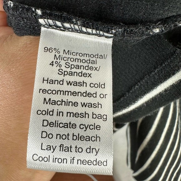 ATM Anthony Thomas Melillo Dip Dye Stripe Midi Dress Size Large - Picture 8 of 12